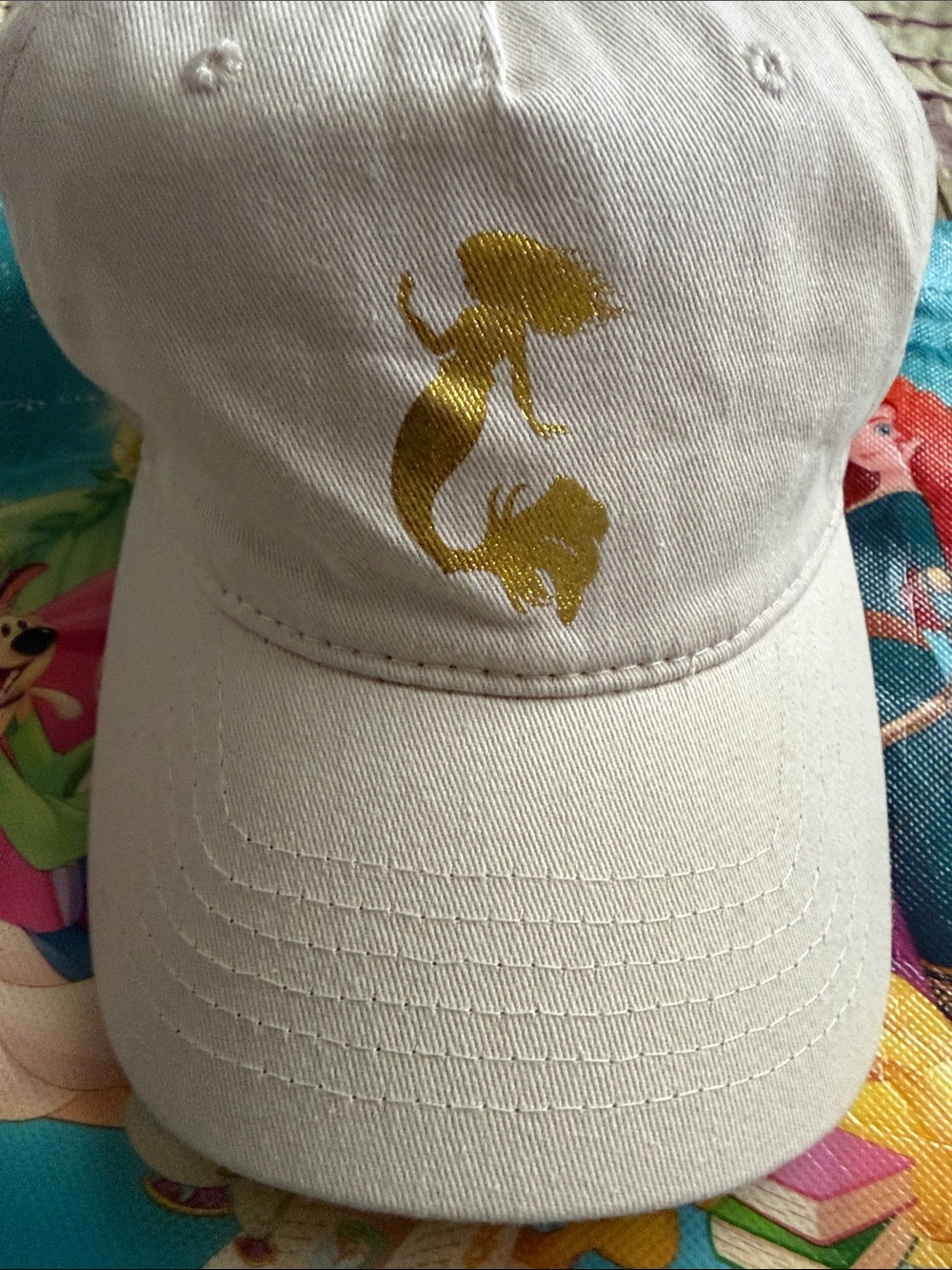 Disney The Little Mermaid Cap  and Believe in Yourself Bag - Picture 3 of 5